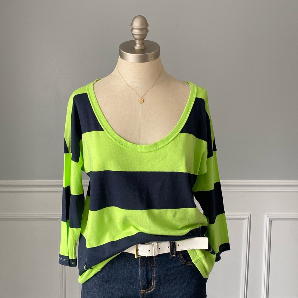 Abercrombie & Fitch Rugby Striped Tee